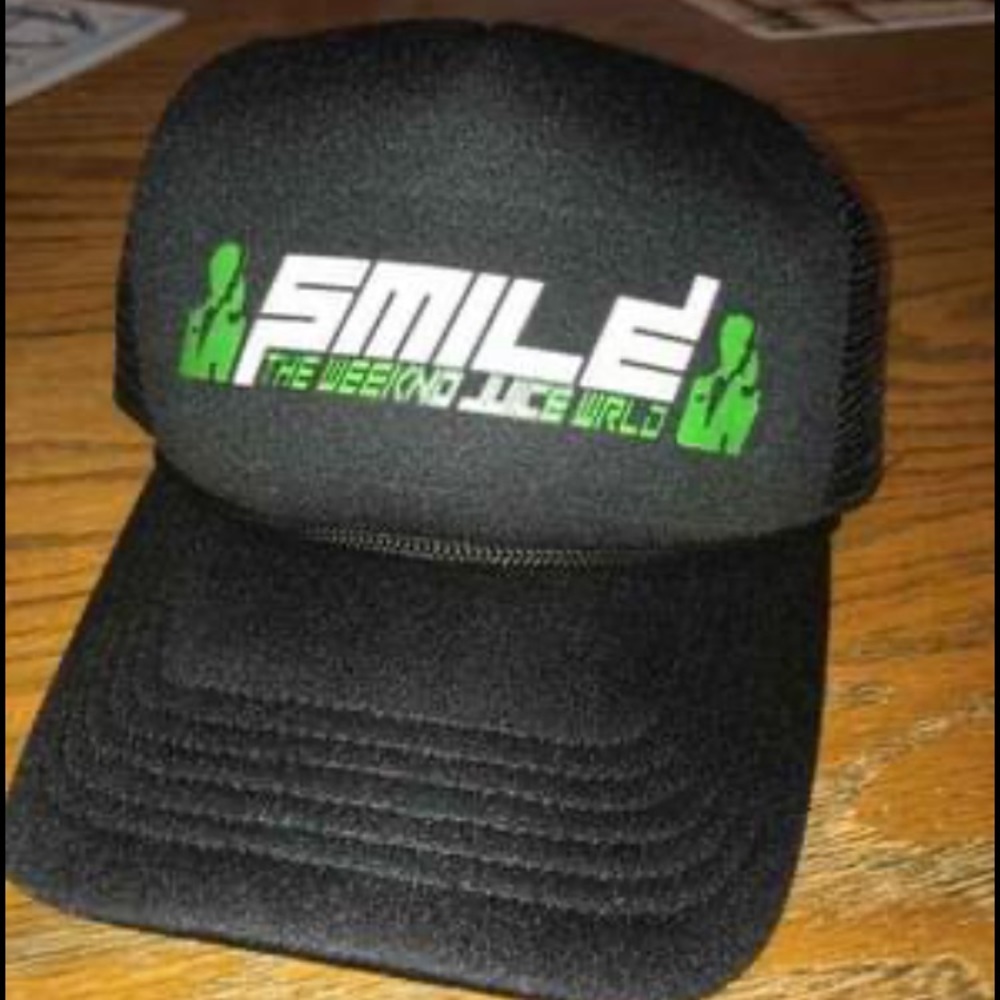 Juice wrld x VLONE double agent trucker hat NEW